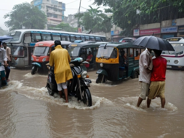 मुंबई में 12 घंटों में 100 मिमी बारिश: स्थानीय ट्रेन सेवाएं प्रभावित, उड़ानें डायवर्ट