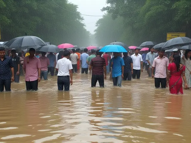 मुंबई में बाढ़ का कहर: सड़कें बनीं नदियां, IMD ने जारी किया रेड अलर्ट